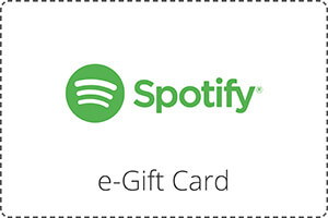 Spotify e-gift card